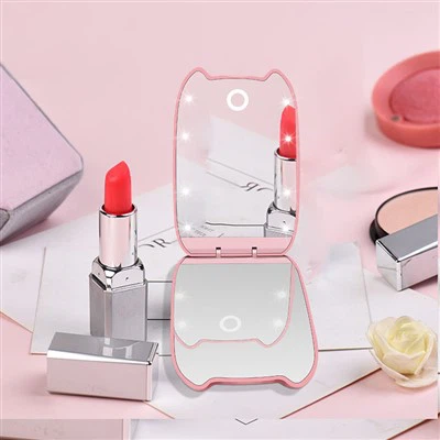 LED Compact Travel Makeup Ogledalo
